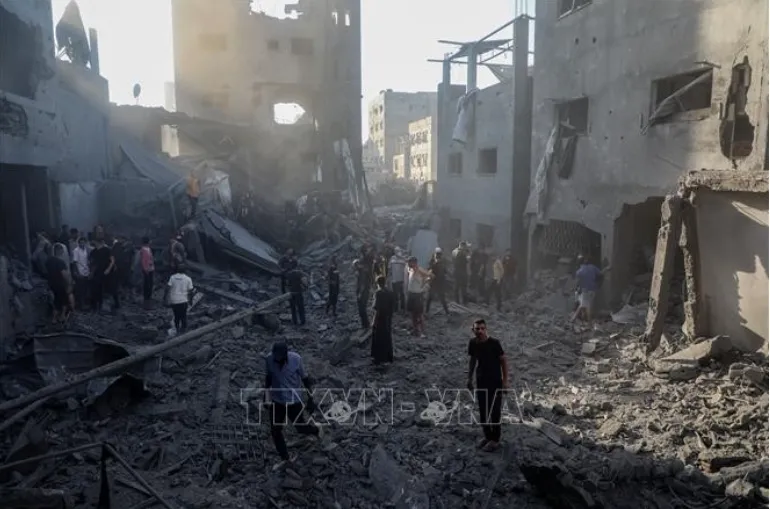 Quân đội Israel chuẩn bị tấn công thành phố Gaza- Ảnh 1. Quân đội Israel chuẩn bị tấn công thành phố Gaza- Ảnh 1.