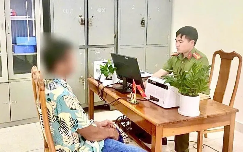 H.V.Đ bị xử phạt 7,5 triệu đồng. (Nguồn: Công an tỉnh Hà Tĩnh) H.V.Đ bị xử phạt 7,5 triệu đồng. (Nguồn: Công an tỉnh Hà Tĩnh)