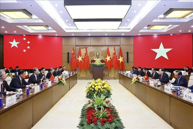 Làm sâu sắc hơn quan hệ hợp tác cơ quan lập pháp Việt Nam - Trung Quốc- Ảnh 1. Làm sâu sắc hơn quan hệ hợp tác cơ quan lập pháp Việt Nam - Trung Quốc- Ảnh 1.