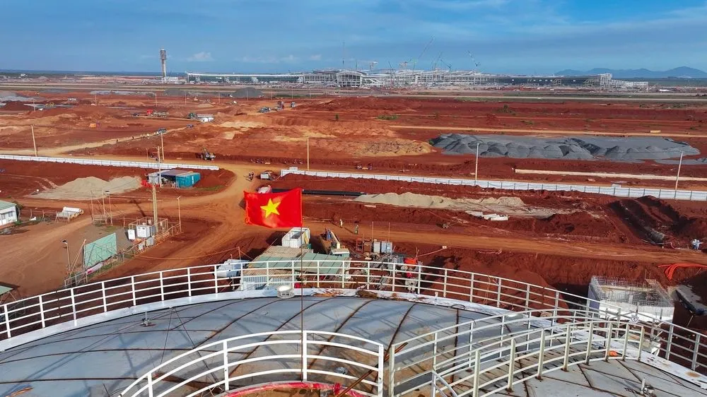 Gần 14.000 công nhân thi công xuyên lễ tại đại dự án sân bay Long Thành - Ảnh 2.
