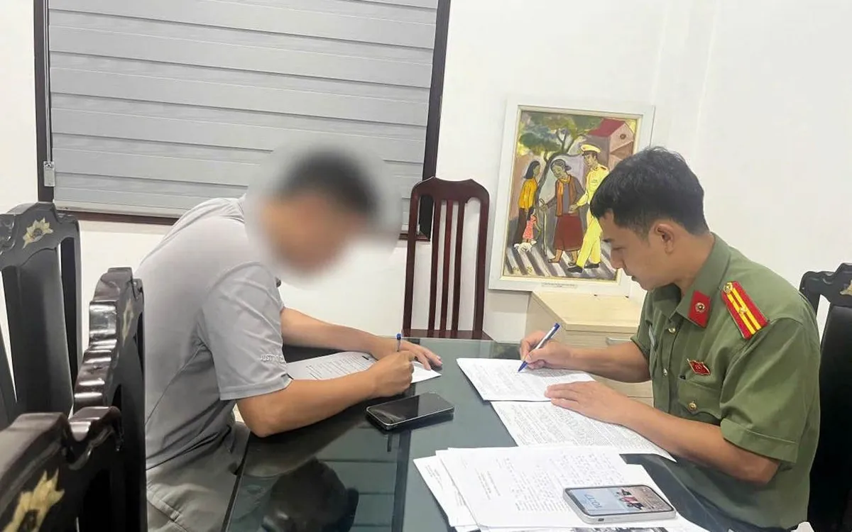 Đối tượng tại cơ quan Công an Đối tượng tại cơ quan Công an