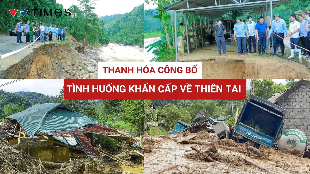 Thanh Hóa: Công bố tình huống khẩn cấp về thiên tai - Ảnh 1.
