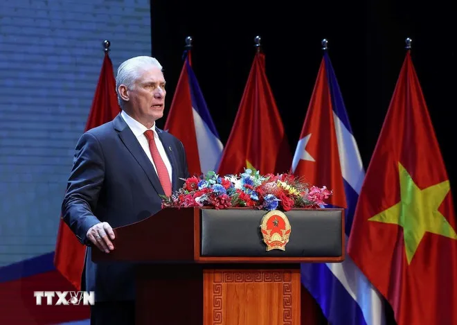 "Đoàn kết với Cuba xuất phát từ trái tim và trong suy nghĩ của mỗi người Việt Nam"- Ảnh 2.