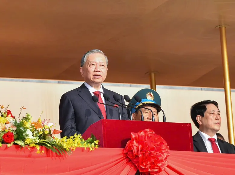 Không lực cản nào có thể ngăn bước chúng ta vươn tới hòa bình, thịnh vượng, dân tộc ta trường tồn và phát triển - Ảnh 1.