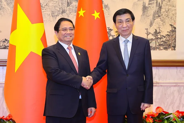 Chuyến công tác tại Trung Quốc của Thủ tướng khẳng định vị thế, uy tín quốc tế ngày càng cao của Việt Nam- Ảnh 3. Chuyến công tác tại Trung Quốc của Thủ tướng khẳng định vị thế, uy tín quốc tế ngày càng cao của Việt Nam- Ảnh 3.