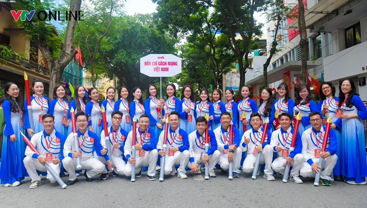 Khối Báo chí Cách mạng Việt Nam: Những kỷ niệm quý giá trong ngày diễu hành 80 năm Quốc khánh - Ảnh 10.