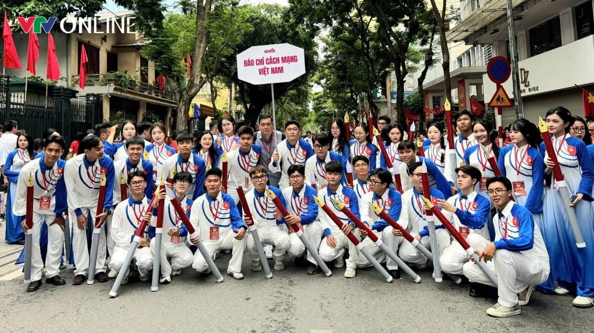 Khối Báo chí Cách mạng Việt Nam: Những kỷ niệm quý giá trong ngày diễu hành 80 năm Quốc khánh - Ảnh 18.