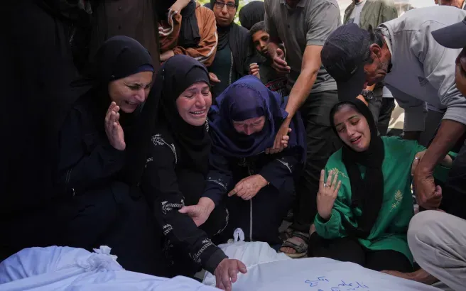 Ít nhất 73 người Palestine đã thiệt mạng trong các cuộc không kích của Israel trên khắp Dải Gaza trong ngày 2/9/2025 (Ảnh: AP) Ít nhất 73 người Palestine đã thiệt mạng trong các cuộc không kích của Israel trên khắp Dải Gaza trong ngày 2/9/2025 (Ảnh: AP)