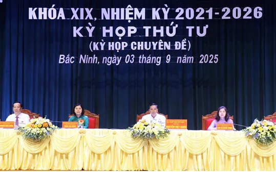 Kỳ họp thứ 4, HĐND tỉnh Bắc Ninh khóa XIX đã thông qua Nghị quyết “Quy định phạm vi nhiệm vụ, quyền hạn của Chủ tịch UBND cấp xã được ủy quyền cho công chức thuộc UBND cấp xã thực hiện trong công tác chứng thực trên địa bàn tỉnh Bắc Ninh”. Kỳ họp thứ 4, HĐND tỉnh Bắc Ninh khóa XIX đã thông qua Nghị quyết “Quy định phạm vi nhiệm vụ, quyền hạn của Chủ tịch UBND cấp xã được ủy quyền cho công chức thuộc UBND cấp xã thực hiện trong công tác chứng thực trên địa bàn tỉnh Bắc Ninh”.
