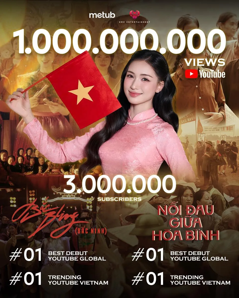 Ca khúc của Nguyễn Hùng, Hòa Minzy lọt top các bảng xếp hạng âm nhạc uy tín - Ảnh 2.
