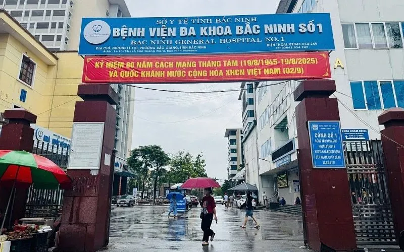 Bệnh viện Đa khoa Bắc Ninh số 1.