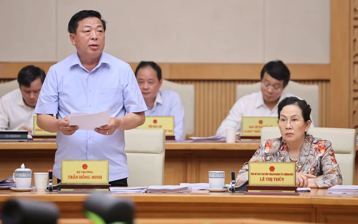 Bộ trưởng Bộ Xây dựng Trần Hồng Minh - Ảnh: VGP/NB Bộ trưởng Bộ Xây dựng Trần Hồng Minh - Ảnh: VGP/NB