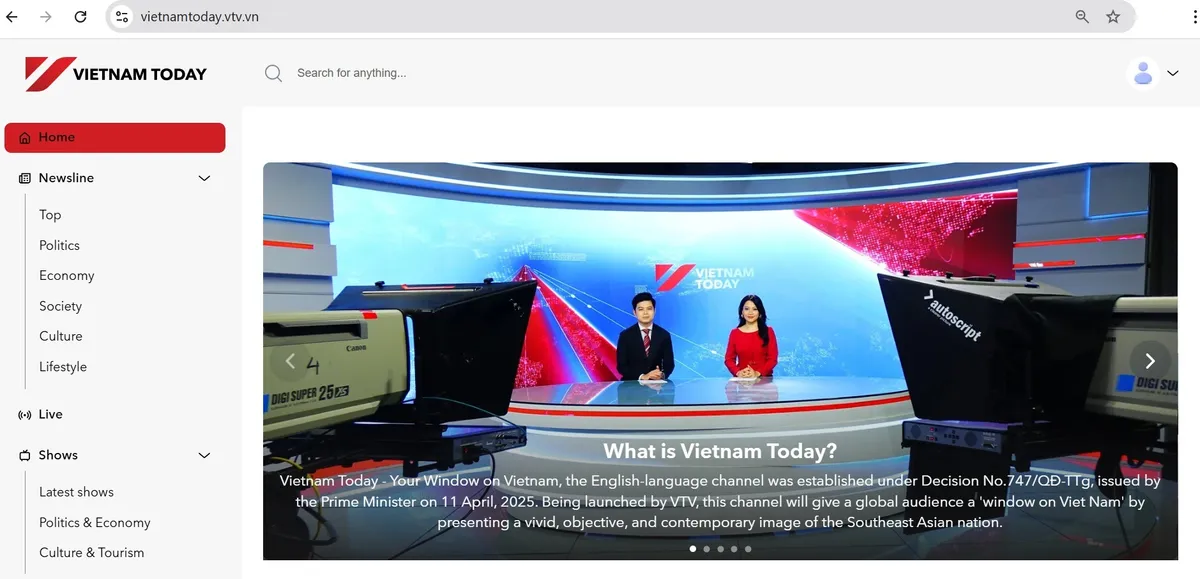 Chuyên trang Vietnam Today chính thức ra mắt- Ảnh 1. Chuyên trang Vietnam Today chính thức ra mắt- Ảnh 1.