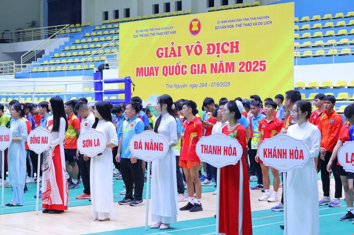 108 huy chương được trao tại Giải v&ocirc; địch Muay quốc gia 2025- Ảnh 1.