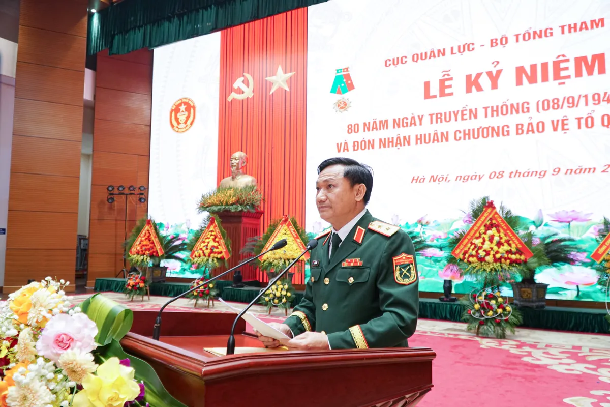 Cục Quân lực đón nhận Huân chương Bảo vệ Tổ quốc hạng Nhất - Ảnh 3.