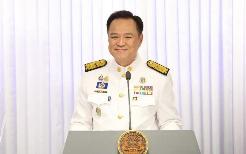 Tân Thủ tướng Thái Lan Anutin Charnvirakul phát biểu sau khi nhậm chức tại Bangkok ngày 7/9/2025. (Ảnh: THX/TTXVN) Tân Thủ tướng Thái Lan Anutin Charnvirakul phát biểu sau khi nhậm chức tại Bangkok ngày 7/9/2025. (Ảnh: THX/TTXVN)