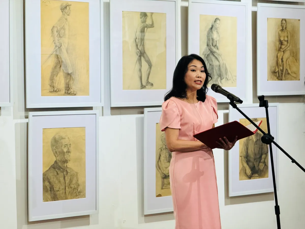 Triển lãm kỷ niệm 100 năm Trường Mỹ thuật Đông Dương - Ảnh 3.