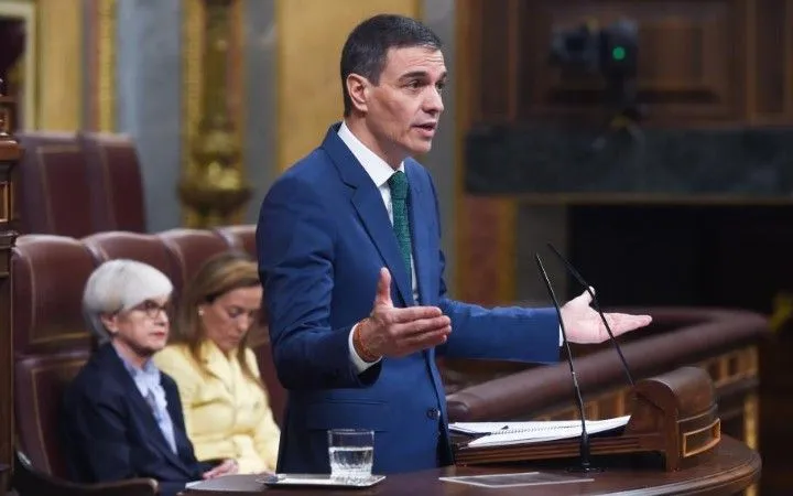Thủ tướng Vương quốc Tây Ban Nha Pedro Sánchez. (Ảnh: Tân hoa xã) Thủ tướng Vương quốc Tây Ban Nha Pedro Sánchez. (Ảnh: Tân hoa xã)