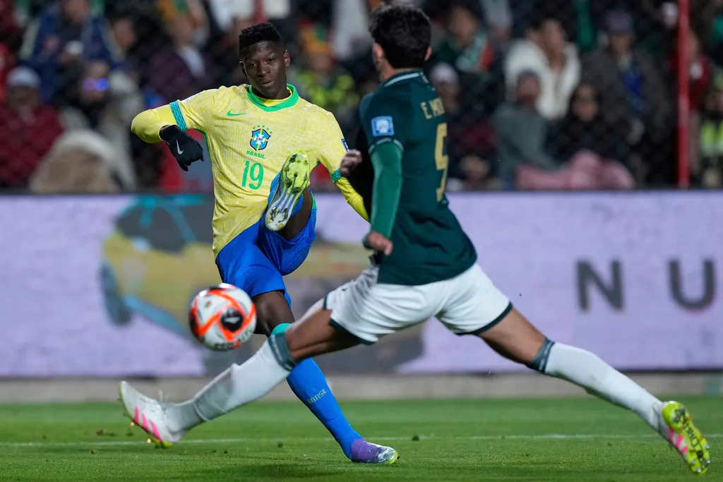 Bolivia g&acirc;y chấn động Nam Mỹ: Đ&aacute;nh bại Brazil, gi&agrave;nh v&eacute; Play-off World Cup 2026- Ảnh 1.