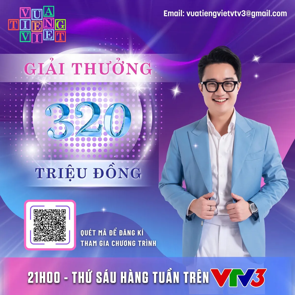 Lộ diện MC thay NSND Xuân Bắc dẫn Vua tiếng Việt mùa 5 - Ảnh 2.