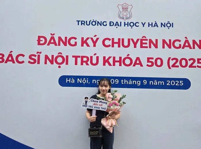 Nữ thủ khoa kép của Đại học Y Hà Nội chọn chuyên ngành nội trú nào?  - Ảnh 2.