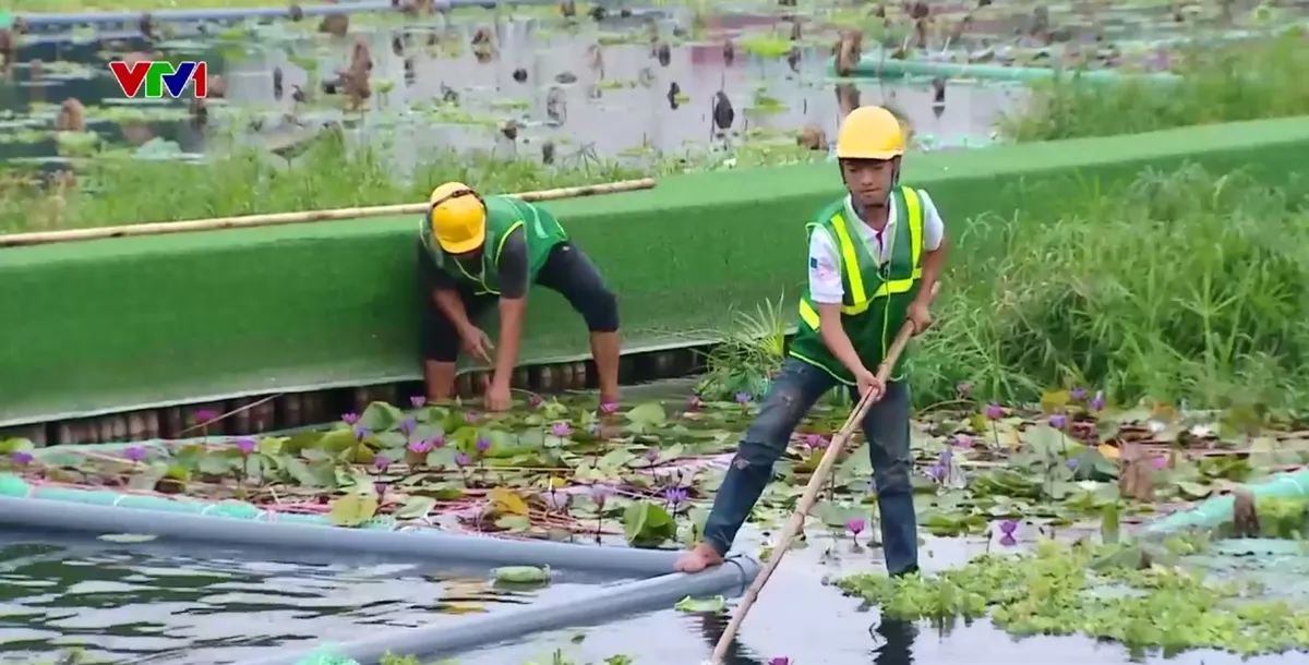 Đảm bảo nguồn nước qua xử lý bổ cập vào hồ Tây - Ảnh 2.