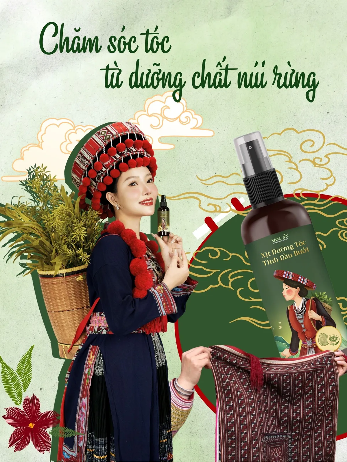 Bí quyết tóc đẹp của người Dao đỏ và hành trình tiếp nối cùng Mộc Ân Haircare- Ảnh 1. Bí quyết tóc đẹp của người Dao đỏ và hành trình tiếp nối cùng Mộc Ân Haircare- Ảnh 1.
