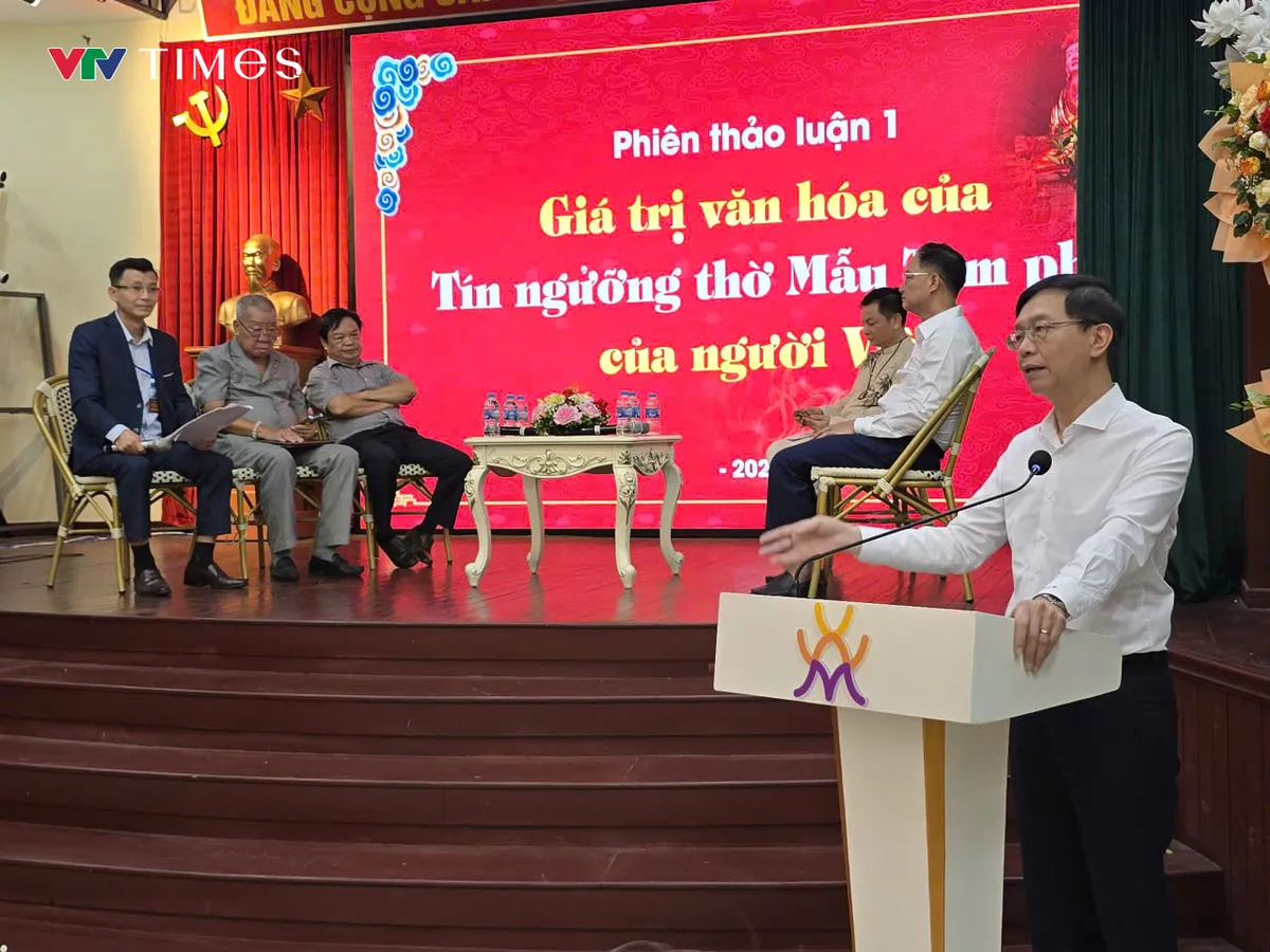 Gi&aacute; trị văn h&oacute;a v&agrave; th&aacute;ch thức hiện đại của T&iacute;n ngưỡng thờ Mẫu Tam phủ  - Ảnh 1.