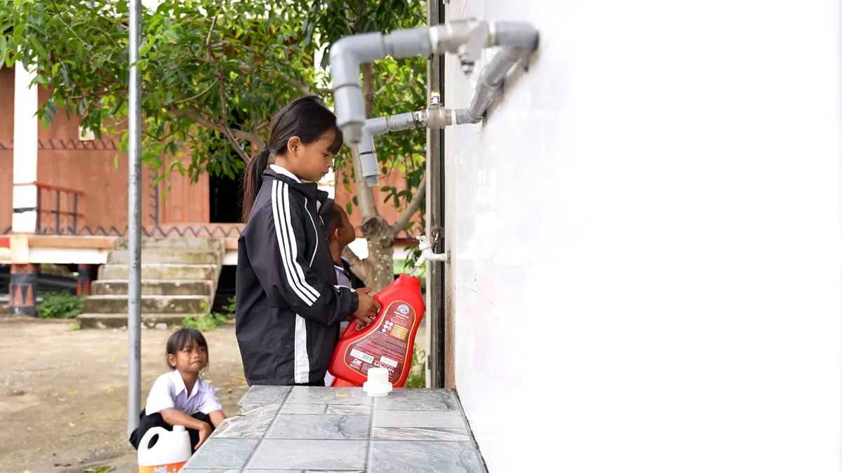 Điểm trường Đồng Tâm: Nơi học sinh gánh nước nuôi dưỡng ước mơ học chữ - Ảnh 2.