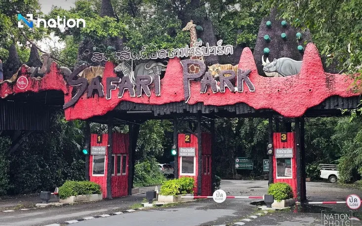 Safari World ở Bangkok bị đóng cửa điều tra sau vụ 1 nhân viên bị một đàn sư tử tấn công dẫn đến tử vong (Ảnh: Nation)