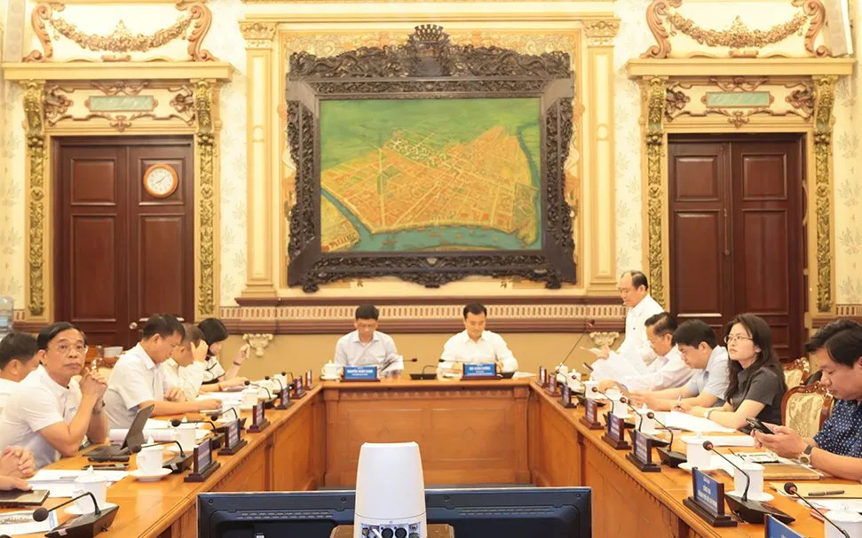 Đoàn công tác Bộ Xây dựng làm việc với UBND TP Hồ Chí Minh, ngày 12/9/2025. Đoàn công tác Bộ Xây dựng làm việc với UBND TP Hồ Chí Minh, ngày 12/9/2025.