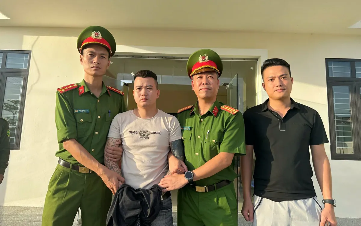 Đối tượng Đặng Văn Ngũ bị bắt giữ