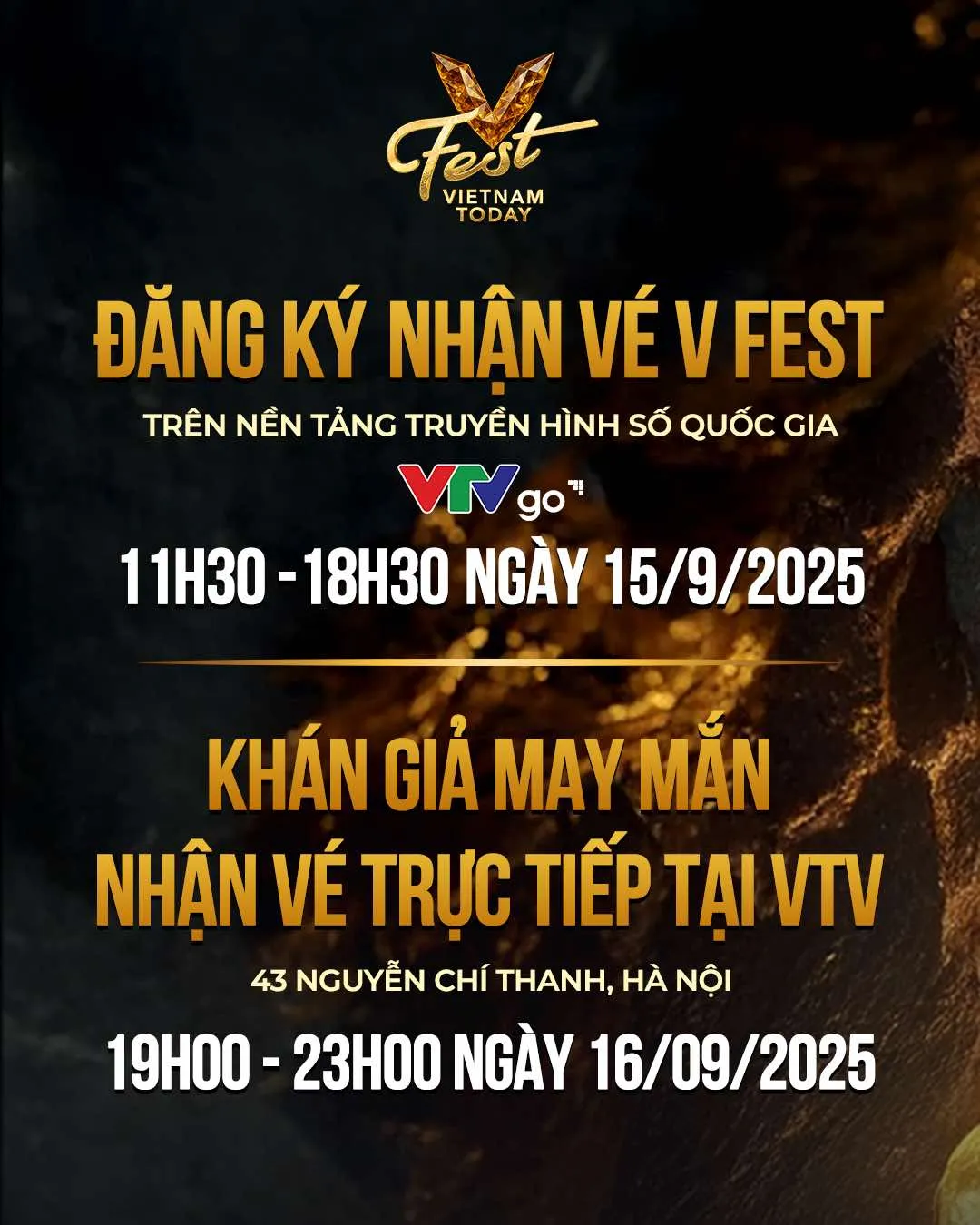 Tặng 5.000 vé V Fest - Vietnam Today trên VTVgo - Ảnh 2.