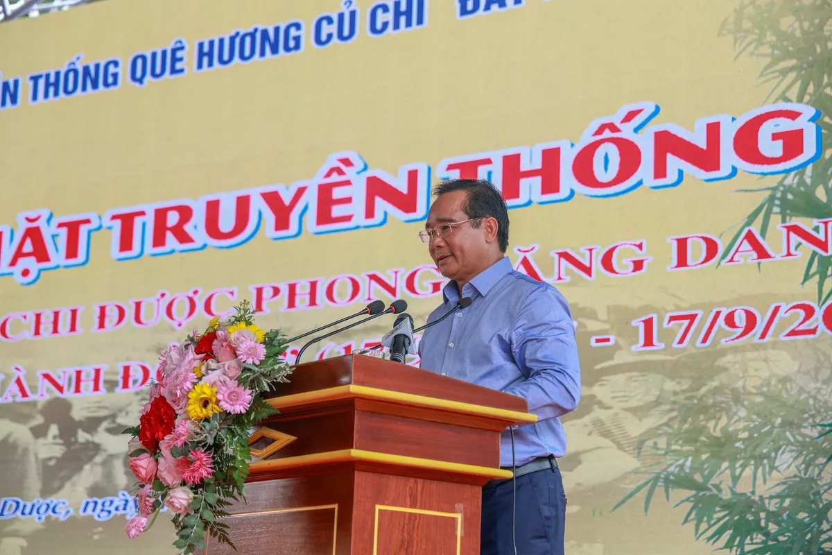 Củ Chi kỷ niệm 58 năm được vinh danh &ldquo;Đất th&eacute;p th&agrave;nh đồng&rdquo;  - Ảnh 2.