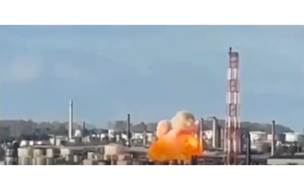 (Ảnh chụp màn hình - Video: Kyiv Independent) (Ảnh chụp màn hình - Video: Kyiv Independent)