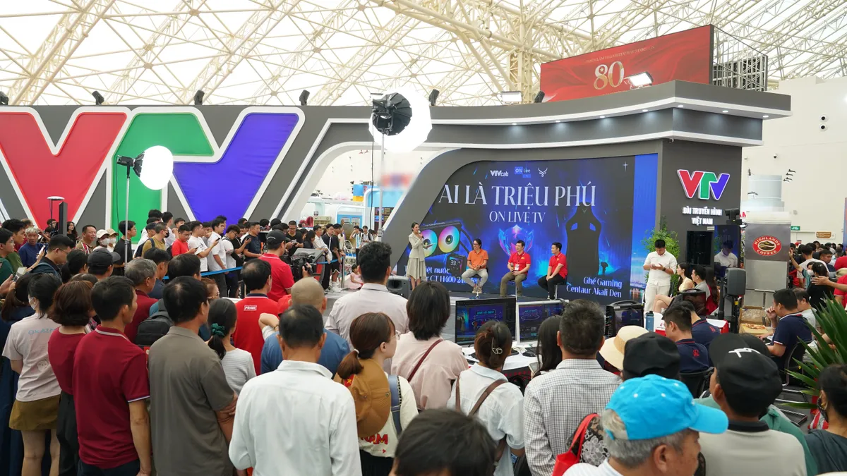 Đài THVN nhận giải thưởng "Không gian trưng bày tiêu biểu” tại Triển lãm thành tựu đất nước - Ảnh 9.