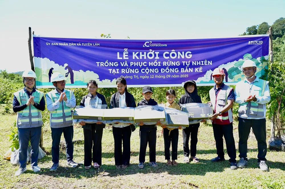 Quảng Trị: Gần 12.000 cây xanh được trồng mới, góp phần hồi sinh rừng đầu nguồn - Ảnh 1.
