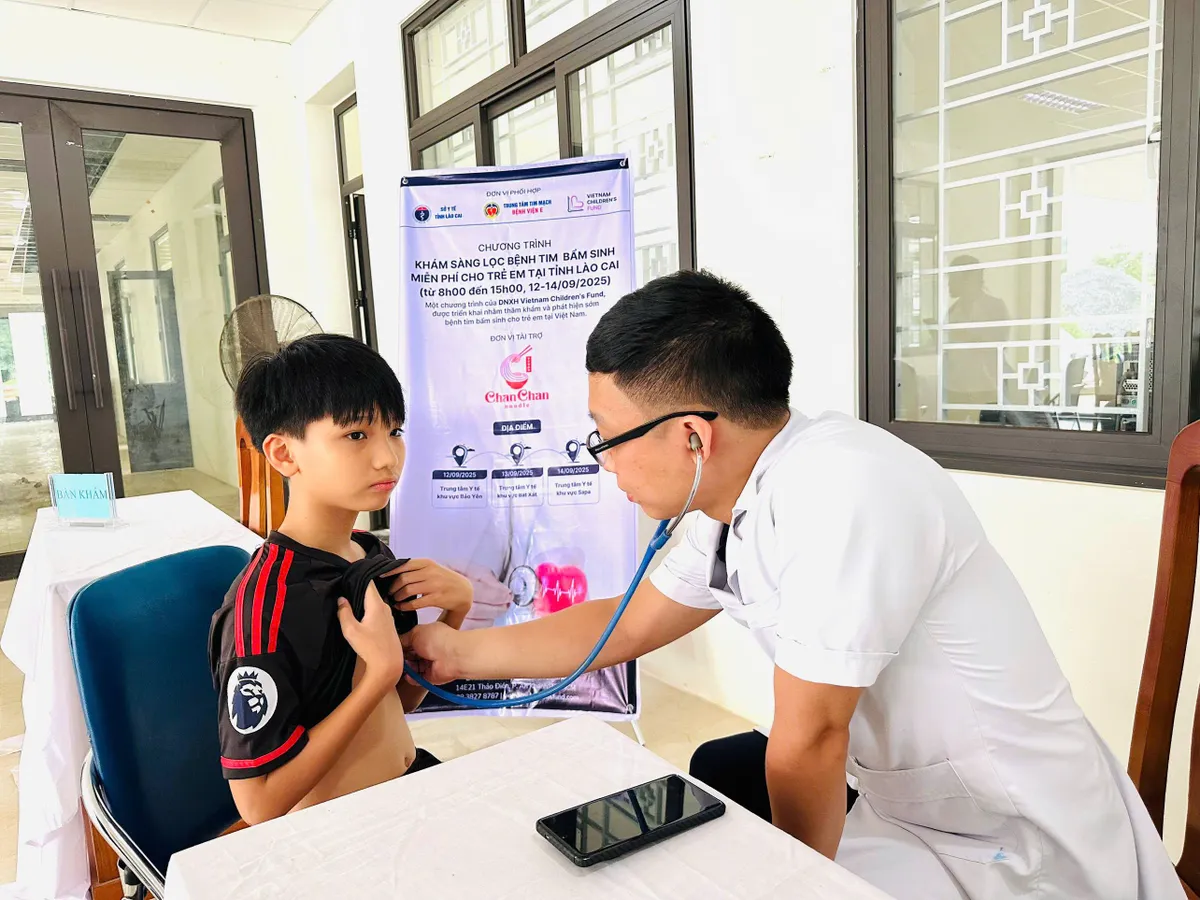 Gần 1.000 trẻ em được khám sàng lọc khuyết tật tại Lào Cai- Ảnh 2. Gần 1.000 trẻ em được khám sàng lọc khuyết tật tại Lào Cai- Ảnh 2.