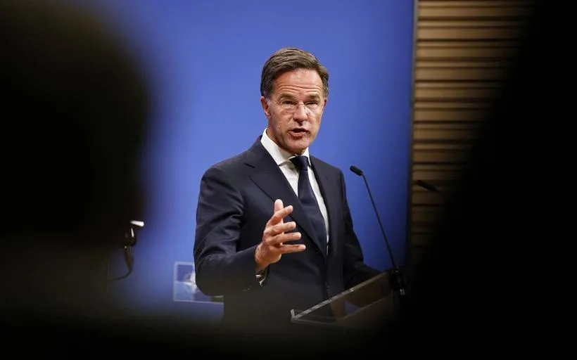 Tổng thư ký NATO Mark Rutte. (Ảnh: AFP) Tổng thư ký NATO Mark Rutte. (Ảnh: AFP)