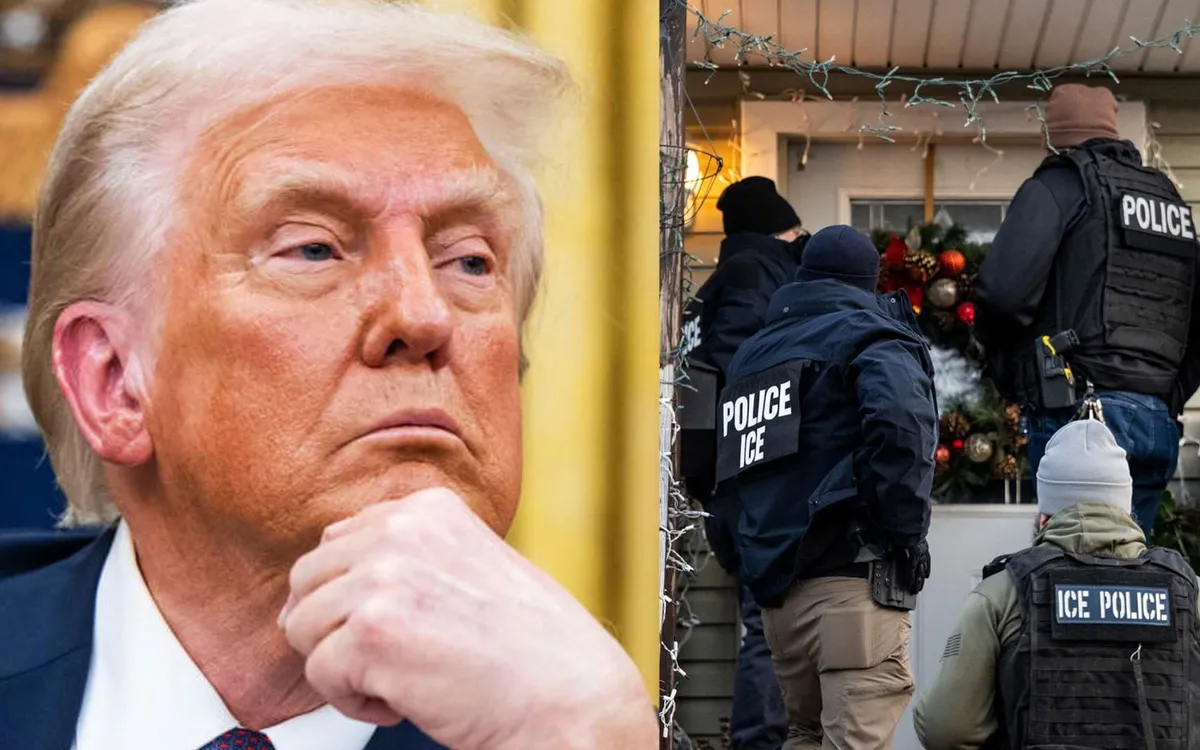 Tranh cãi với ICE, Tổng thống Trump đe dọa ban bố tình trạng khẩn cấp quốc gia tại Washington (Ảnh: MSNBC) Tranh cãi với ICE, Tổng thống Trump đe dọa ban bố tình trạng khẩn cấp quốc gia tại Washington (Ảnh: MSNBC)