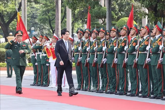 Chủ tịch nước: Xây dựng Học viện Quốc phòng mang tầm chiến lược tiên tiến, hiện đại - Ảnh 1.