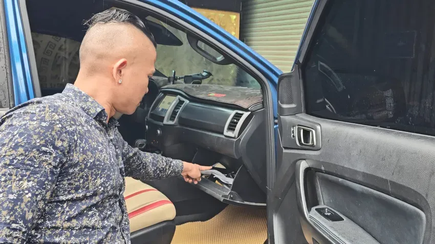 Tạm giữ nghi phạm trộm gần 30 cây vàng trên ô tô ở TP Hồ Chí Minh - Ảnh 1.