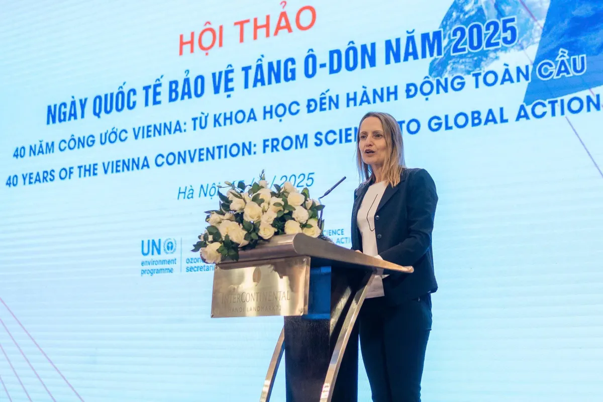 Việt Nam khẳng định dấu ấn toàn cầu trong nỗ lực bảo vệ tầng ozone và ứng phó biến đổi khí hậu - Ảnh 3.