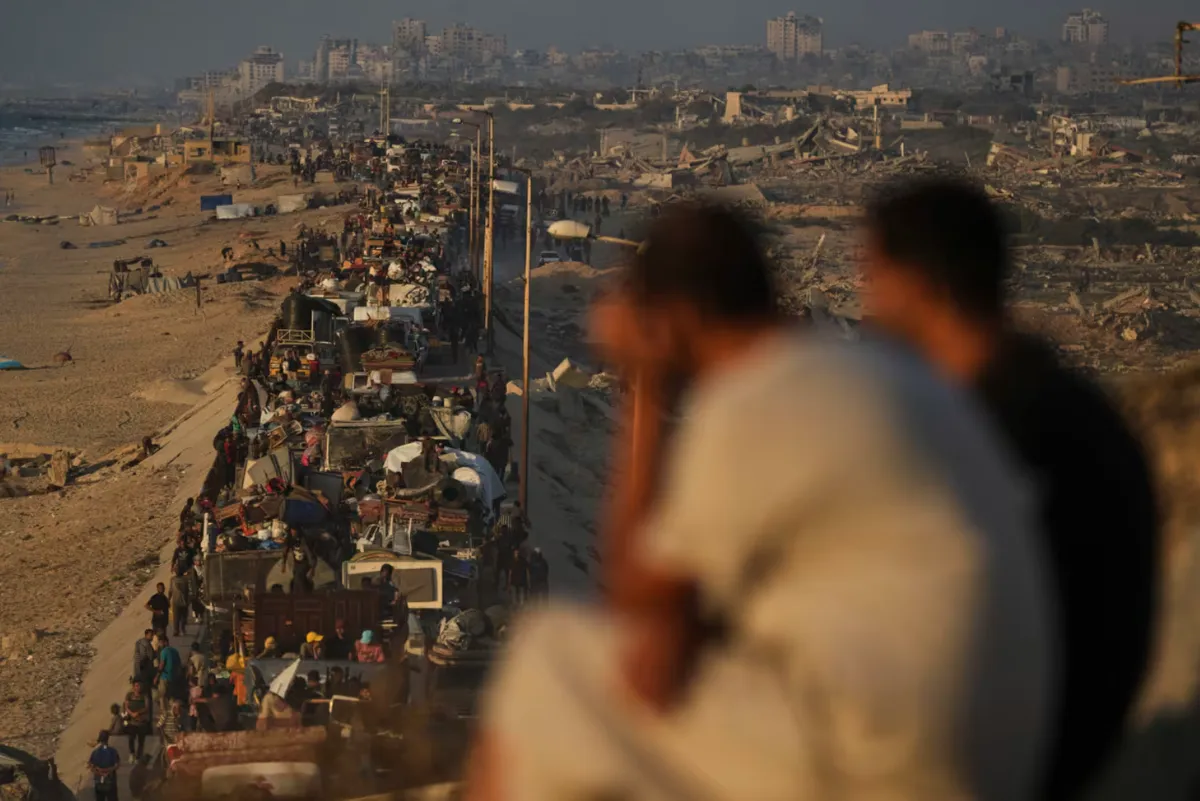 Israel mở chiến dịch tấn công trên bộ vào thành phố Gaza - Ảnh 1.