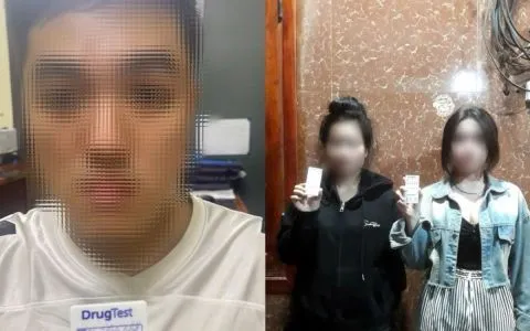 3 đối tượng dương tính với ma túy. Ảnh: CA 3 đối tượng dương tính với ma túy. Ảnh: CA