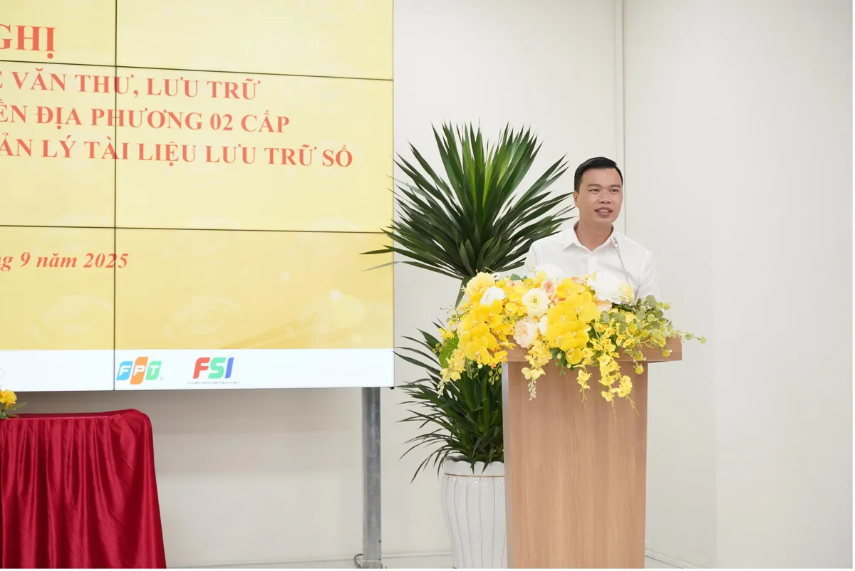 Tháo gỡ vướng mắc trong công tác văn thư lưu trữ  - Ảnh 3.
