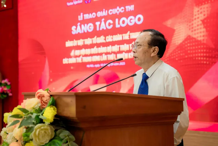 Trao giải Cuộc thi sáng tác Logo Đảng ủy MTTQ và Đại hội đại biểu Đảng bộ MTTQ- Ảnh 1. Trao giải Cuộc thi sáng tác Logo Đảng ủy MTTQ và Đại hội đại biểu Đảng bộ MTTQ- Ảnh 1.