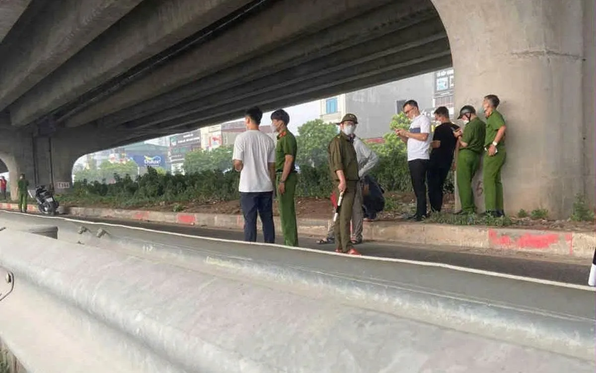 Khu vực hiện trường phát hiện thi thể nạn nhân