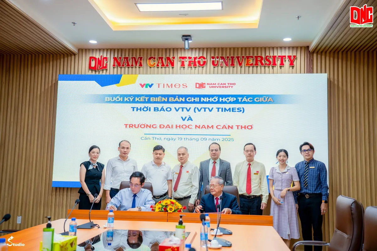 Thời Báo VTV và Trường Đại học Nam Cần Thơ cùng hướng đến sự phối hợp hiệu quả- Ảnh 5. Thời Báo VTV và Trường Đại học Nam Cần Thơ cùng hướng đến sự phối hợp hiệu quả- Ảnh 5.