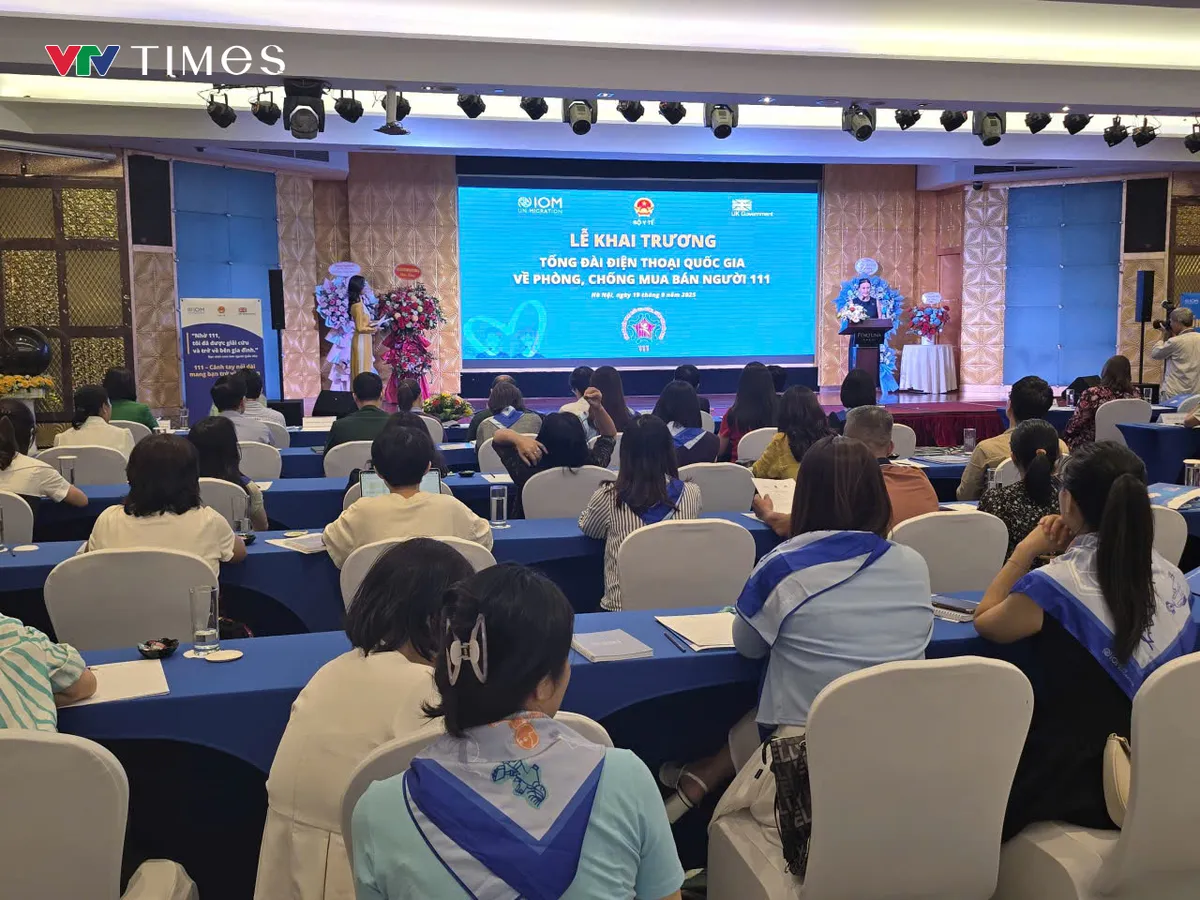 Khai trương Tổng đ&agrave;i điện thoại quốc gia về ph&ograve;ng, chống mua b&aacute;n người - Ảnh 2.